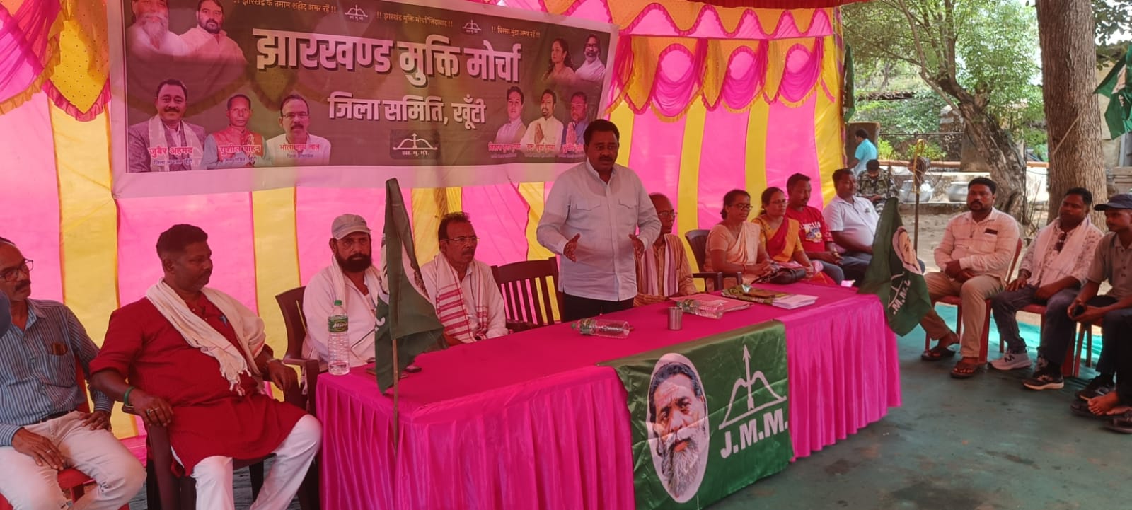 कर्रा के डुफु गांव में झामुमो की बैठक, बीएलए-2 गठन पर जोर