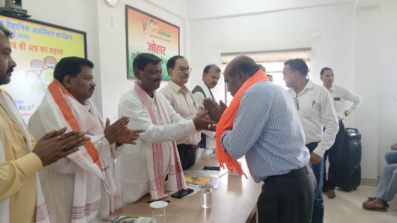 कृषि उत्पादन बढ़ाने के साथ धरती की उर्वरा शक्ति बचाना भी जरूरी : अर्जुन मुंडा