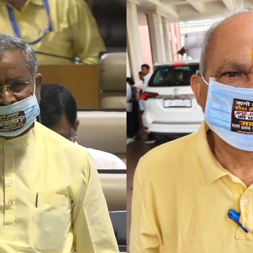 झारखंड विधानसभा में भाजपा की ‘मास्क पॉलिटिक्स’, JPSC-JSSC विवाद पर सरकार को घेरा