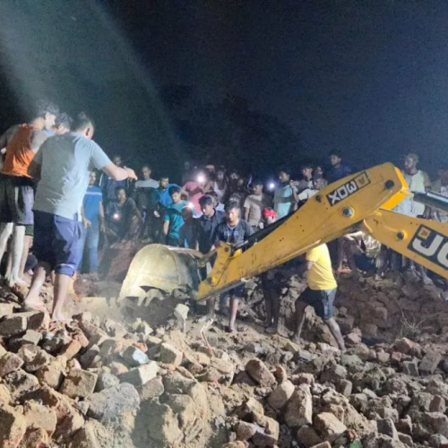 बीसीसीएल की जर्जर आवास ढहने से तीन की मौत, प्रबंधन की लापरवाही पर सवाल