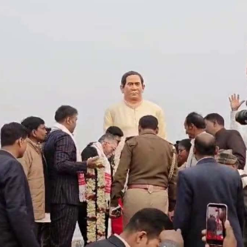 गूंज सेवा महोत्सव का भव्य समापन: बिनोद बाबू की प्रतिमा का लोकार्पण, सेवा–संस्कृति–सम्मान का संगम