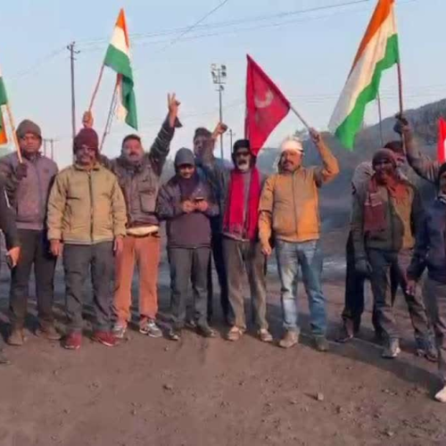 बोकारो में हड़ताल का व्यापक असर, कोयला उत्पादन और ट्रांसपोर्टिंग ठप
