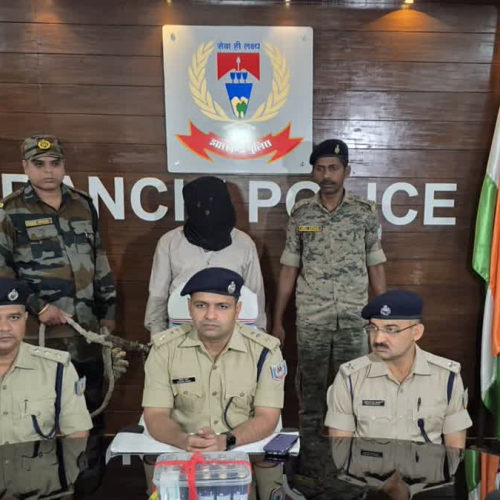 रांची में छात्रों के बीच नशीली दवाओं की सप्लाई करने वाले गिरोह का भंडाफोड़, तस्कर गिरफ्तार