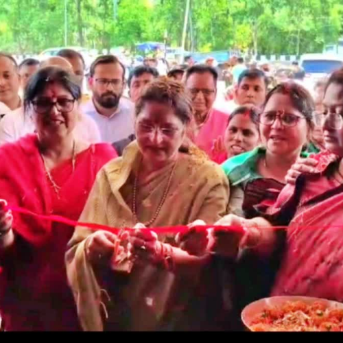 केंद्रीय मंत्री अन्नपूर्णा देवी ने किया चाराडीह पंचायत भवन का उद्घाटन, आधुनिक सुविधाओं से सुसज्जित मॉडल भवन
