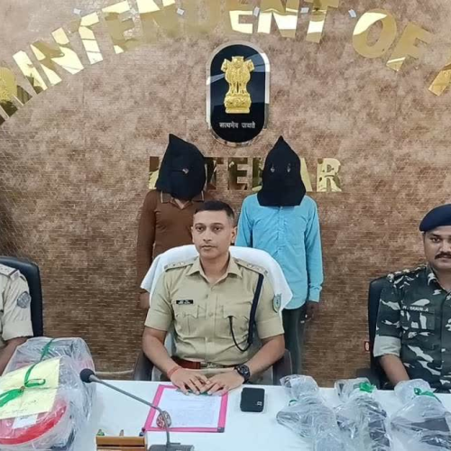 लातेहार में पुलिस की बड़ी कार्रवाई, JJMP के दो नक्सली AK-47 समेत गिरफ्तार