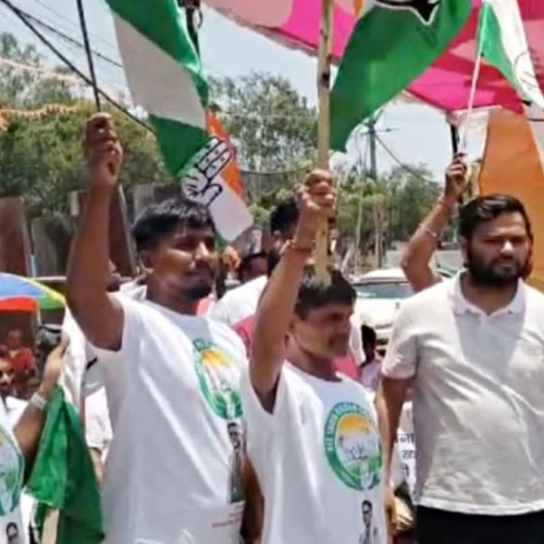 महंगाई और पेट्रोल-डीजल की बढ़ती कीमतों के खिलाफ रांची में कांग्रेस का प्रदर्शन, केंद्र सरकार पर साधा निशाना