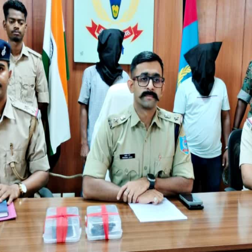 जमीन विवाद में सुपारी देकर रची गई थी हत्या की साजिश, खूंटी पुलिस ने शूटर और मुख्य आरोपी को किया गिरफ्तार