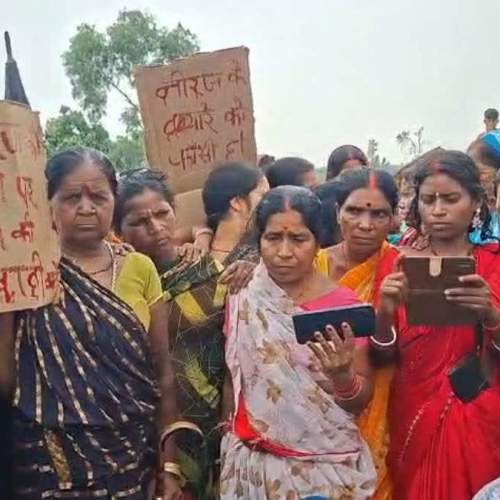 नीरज हाजरा हत्याकांड पर भड़का आक्रोश, शव रखकर सड़क जाम; थानेदार पर लापरवाही का आरोप