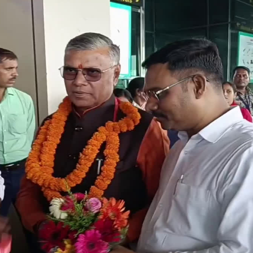 देवघर पहुंचे यूपी मंत्री धर्मवीर प्रजापति, राम मंदिर मामले पर बोले- दोषियों पर होगी सख्त कार्रवाई, 2027 में फिर बनेगी बीजेपी सरकार