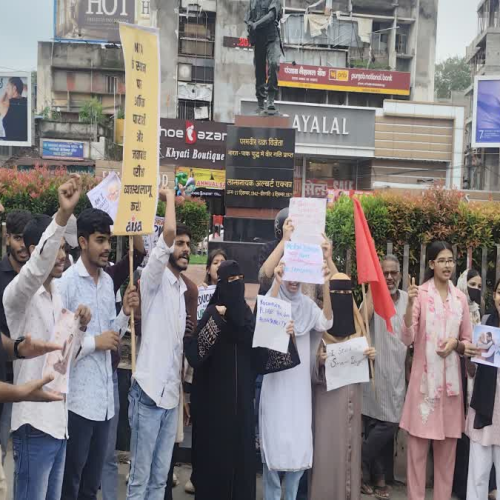 छात्रों पर पुलिस कार्रवाई के विरोध में AISA का प्रतिवाद दिवस, जिम्मेदार अधिकारियों पर कार्रवाई की मांग