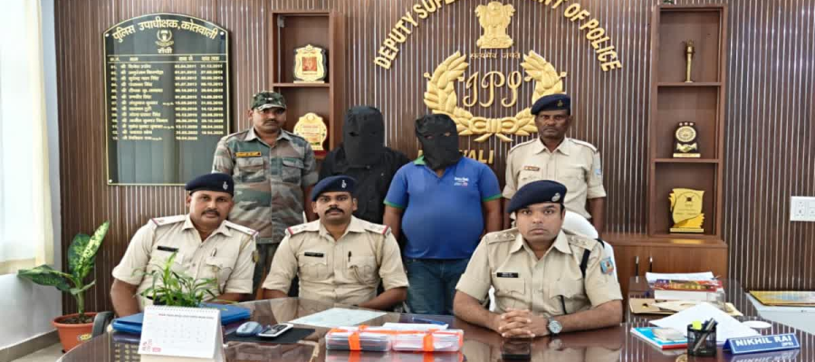 रांची में ब्राउन शुगर तस्करी का भंडाफोड़, 8.4 ग्राम नशीले पदार्थ के साथ दो गिरफ्तार