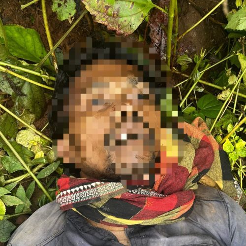 चाईबासा में मुठभेड़ : 10 लाख का इनामी नक्सली कमांडर अमित हांसदा ढेर।