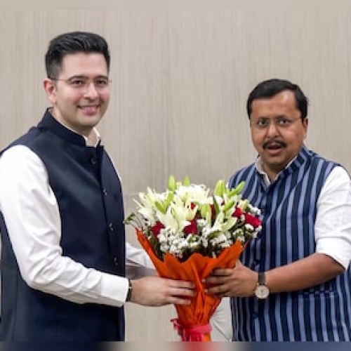 आम आदमी पार्टी में कथित बड़ी राजनीतिक दरार: राघव चड्ढा समेत कई राज्यसभा सांसदों के भाजपा में जाने के दावे से मची हलचल, अरविंद केजरीवाल और भगवंत मान ने बताया ‘पंजाब के साथ धोखा’