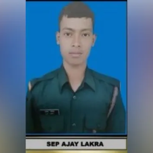 रांची के सपूत अजय लकड़ा जम्मू-कश्मीर में शहीद, मां ने मजदूरी कर बेटे को बनाया फौजी
