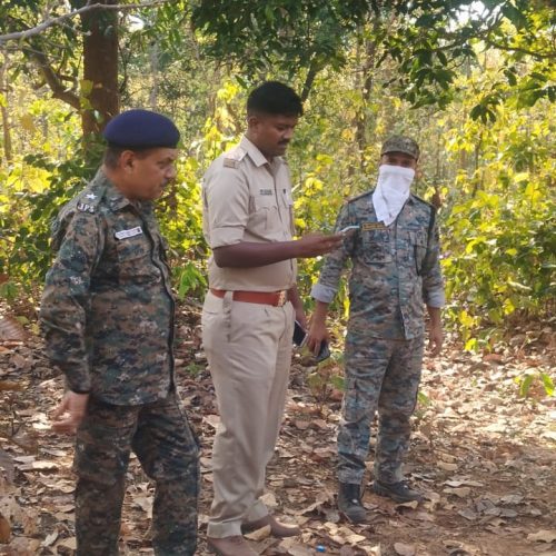तोरपा के कुल्डा जंगल से अज्ञात महिला का अर्द्धजला शव बरामद, दुष्कर्म की आशंका।