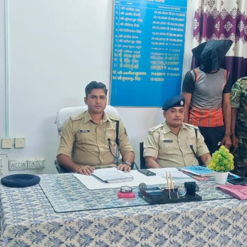 करीब 30 लाख रुपए की 172 पेटी अवैध शराब के साथ ट्रक चालक गिरफ्तार।