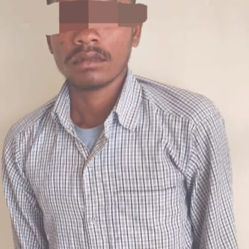 मोटरसाइकिल चोर धराया, सायको थाना क्षेत्र से चुराया था मोटरसाइकिल।