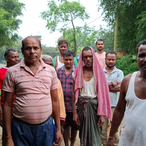 तीन महीने बाद भी नहीं बना डाइवर्सन, ग्रामीणों में हादसे का खौफ।