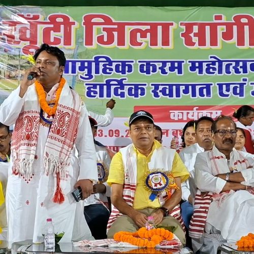 55 करोड़ की लागत से खूंटी में बनेगा महिला कॉलेज, विधायक रामसूर्या मुंडा ने किया ऐलान।