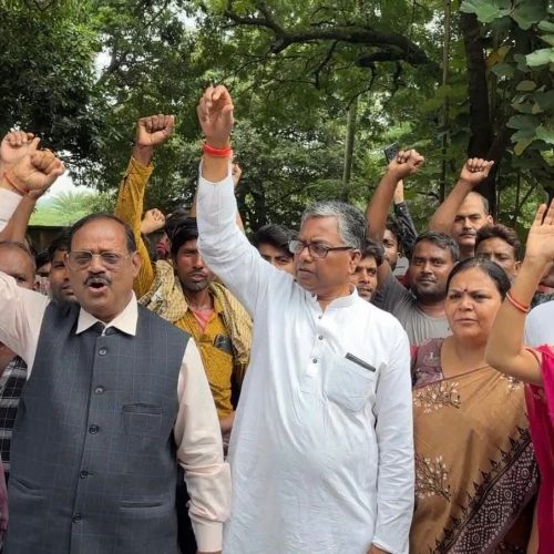 गोड्डा के बुआरीजोर में कांग्रेस का संगठन सृजन अभियान, कार्यकर्ताओं ने लिया संगठन मज़बूती का संकल्प।