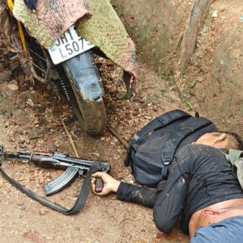 हजारीबाग में सुरक्षाबलों की बड़ी कार्रवाई: एक करोड़ के इनामी नक्सली सहदेव सोरेन समेत तीन नक्सली ढेर।