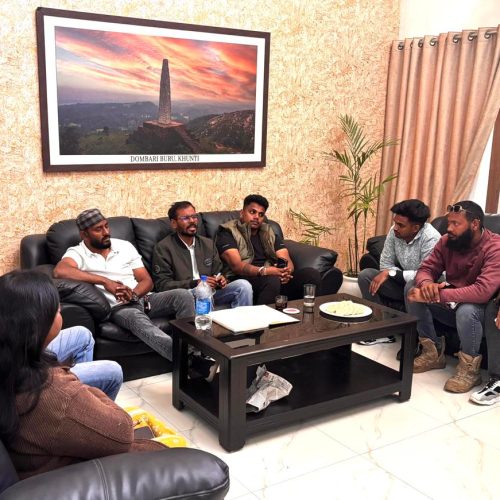 खूँटी परिसदन भवन में युवा कांग्रेस की महत्वपूर्ण बैठक, आगामी कार्यक्रमों पर बनी रणनीति