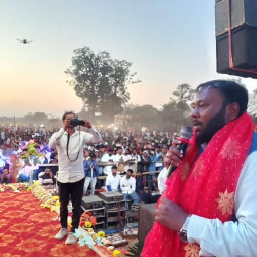 जरियागढ़ में सरस्वती पूजा मेला सह नागपुरी आर्केस्ट्रा का आयोजन, विधायक सुदीप गुड़िया रहे मुख्य अतिथि