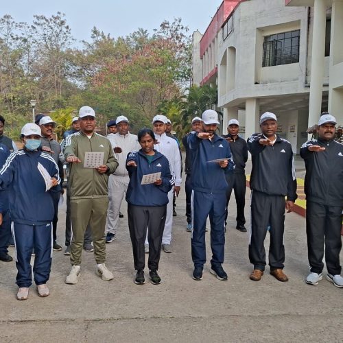 खूंटी में रन फॉर रोड सेफ्टी का आयोजन, उपायुक्त ने दिया सड़क सुरक्षा का संदेश