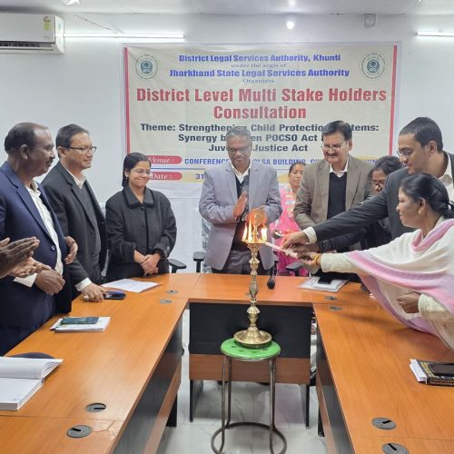 बाल संरक्षण प्रणाली को सुदृढ़ करने पर बहु-हितधारक परामर्श कार्यक्रम का आयोजन