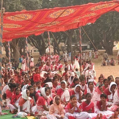 संयुक्त ग्राम सभा का वार्षिक सम्मेलन संपन्न, पेशा नियमावली व जल-जंगल-जमीन संरक्षण पर हुआ मंथन