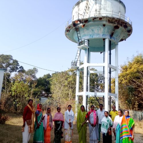 ट्रांसफार्मर खराब होने से आठ गांवों में पेयजल संकट, जून 2025 से बंद है जलमीनार से जलापूर्ति।
