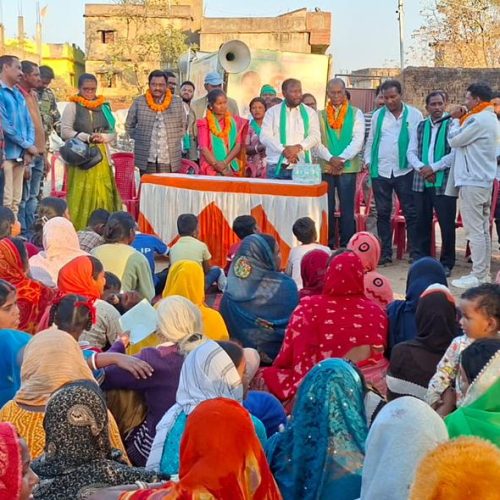 खूंटी में जेएमएम का धुआंधार प्रचार, सोनम बागे के समर्थन में उतरे दिग्गज नेता
