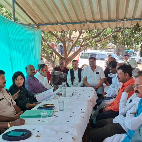 खूंटी थाना परिसर में शांति समिति की बैठक, रामनवमी, ईद और सरहुल पर्व को शांतिपूर्ण ढंग से मनाने पर हुई चर्चा