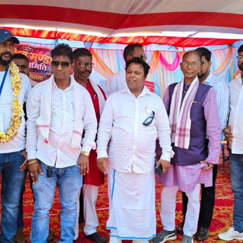 बिरदा सिलमा में मंडा पूजा का भव्य आयोजन, विधायक राम सूर्या मुंडा हुए शामिल
