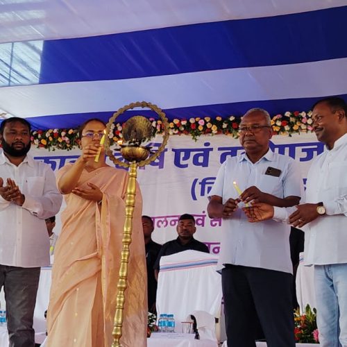 तोरपा में राज्य के पहले लाह बीज बैंक का शिलान्यास