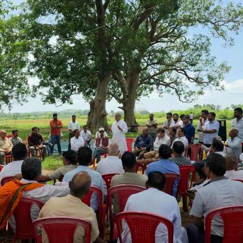 खूंटी पड़हा के नाम पर जमीन कब्जाने के विरोध में हिंदू समाज की बैठक, एकता और सामाजिक सौहार्द बनाए रखने का आह्वान