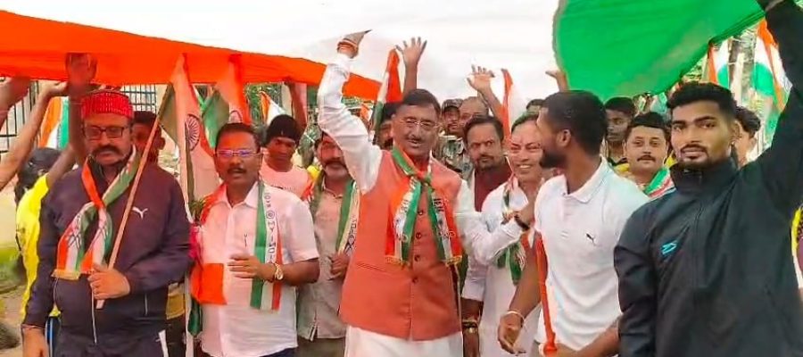रांची में निकली भव्य तिरंगा यात्रा, भारत माता के जयकारों से गूंजा शहर; युवाओं में दिखा देशभक्ति का जोश