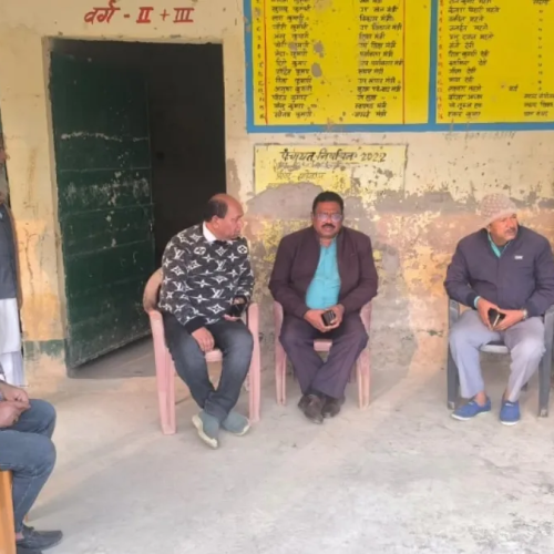 हाई कोर्ट के आदेश पर शुरू हुआ बिहार-झारखंड सीमांकन, बैजनाथपुर दियारा पहुंचे अंचलाधिकारी