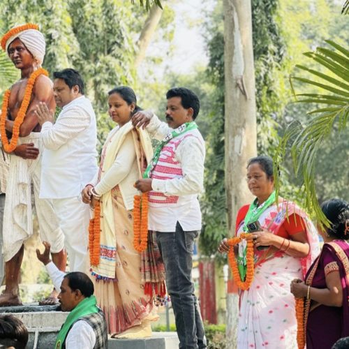 भगवान बिरसा मुंडा जयंती एवं राज्य स्थापना दिवस पर श्रद्धा और सम्मान।