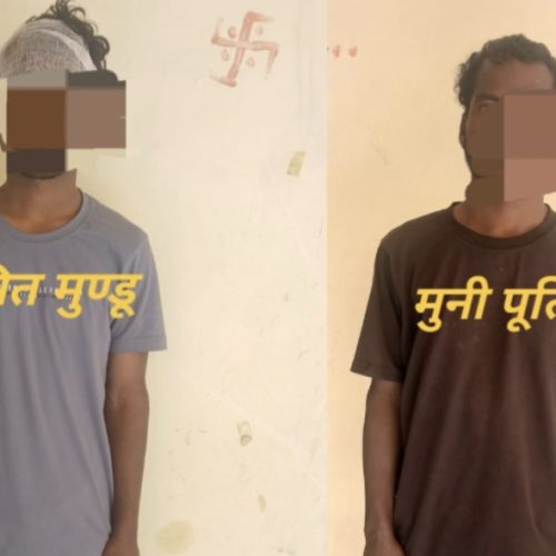 मेला देखकर लौट रहे युवक से हथियार के बल पर लूट, विरोध करने पर पैर में मारी गोली; दो आरोपी गिरफ्तार