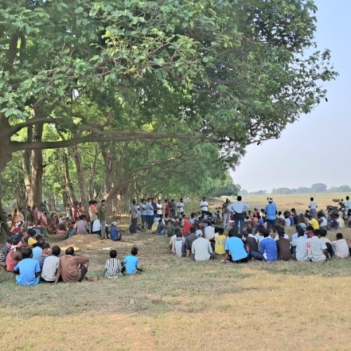 घुंसुली में मशरूम फैक्ट्री के खिलाफ ग्रामीणों का विरोध, गैस और कचरा डंपिंग को लेकर जताई नाराजगी