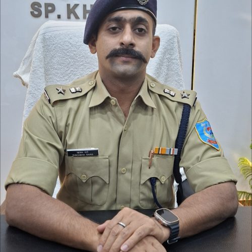 ऋषभ गर्ग बने खूंटी के 16वें पुलिस कप्तान,आज से संभाला कार्यभार।