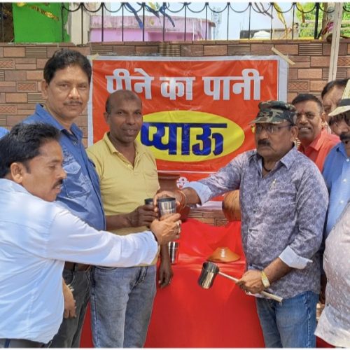 भीषण गर्मी में राहत: खूंटी क्लब ने शुरू किया प्याऊ, राहगीरों को मिलेगा शीतल पेयजल