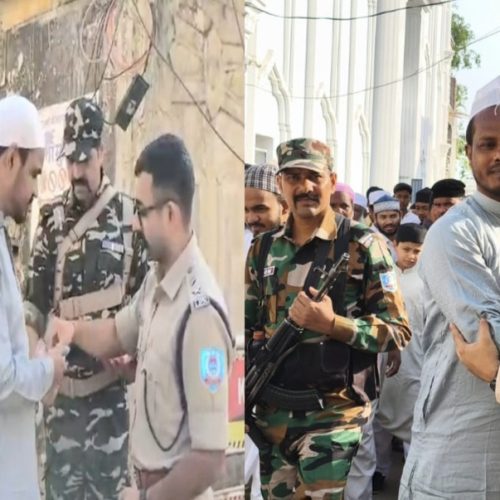 बकरीद पर खूंटी में दिखी भाईचारे और सादगी की मिसाल, डीसी ने पढ़ी नमाज तो एसपी ने बांटी टॉफियां