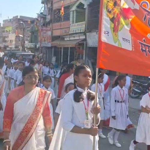 गुमला में धूमधाम से मना विक्रम संवत 2082 हिंदू नव वर्ष, भव्य शोभायात्रा निकाली गई