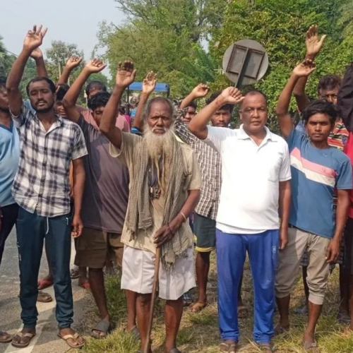 चाईबासा में खनन कंपनियों के खिलाफ ग्रामीणों का हल्ला बोल, 27 अक्टूबर को मंत्री आवास घेराव का ऐलान