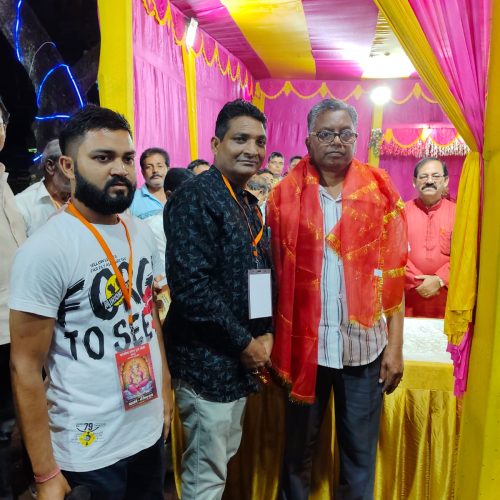 खूंटी: सांसद कालीचरण मुंडा ने मुरहू प्रखंड में गणेश पूजा महोत्सव में की शिरकत
