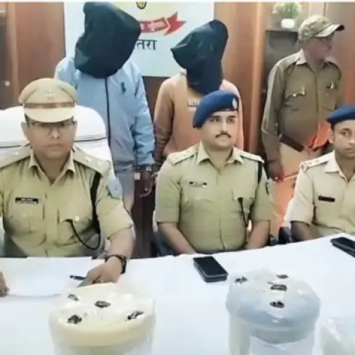 चतरा में 27 लाख रुपए की अफीम जब्त, दो अंतरराज्यीय तस्कर गिरफ्तार