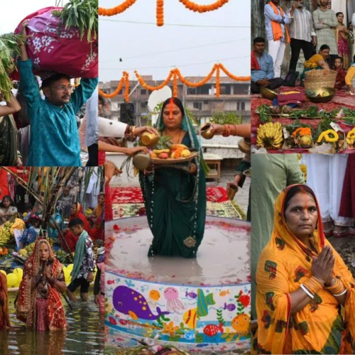 Chhath Puja Photos: झारखंड में दिखा छठ महापर्व का अद्भुत नजारा, तस्वीरों में झलकी आस्था और उल्लास