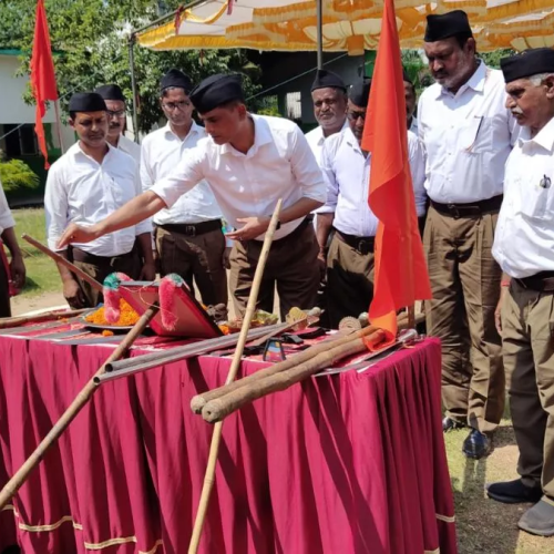 RSS Centenary Celebrations : आरएसएस शताब्दी समारोह स्वयंसेवक घर-घर पहुंचकर बताएंगे संगठन का कार्य
